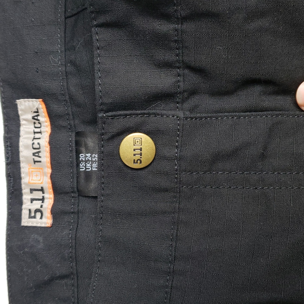 511 Tactical TACLITE Pro Ripstop Cargo Pants Size 20 Black Utility Durable - Picture 16 of 16